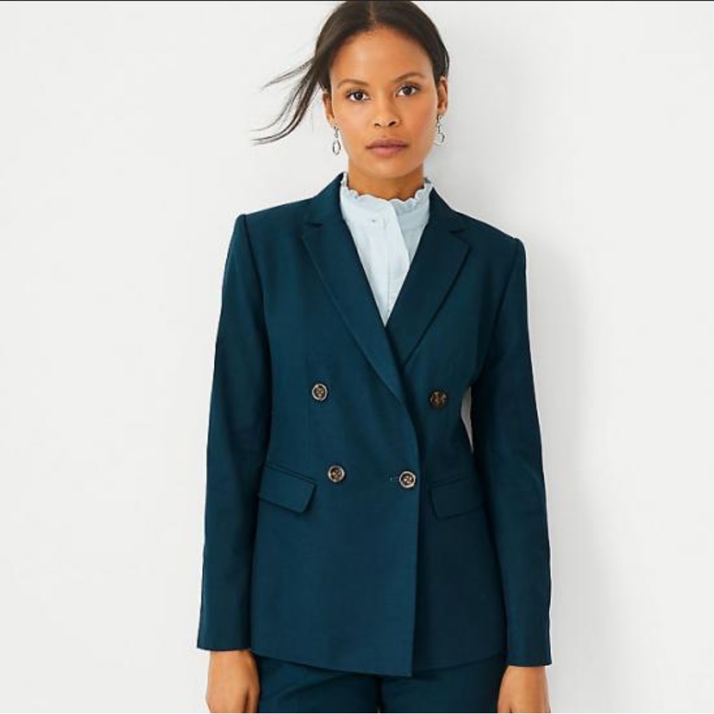 Ann Taylor Double Breasted Blazer NWOT